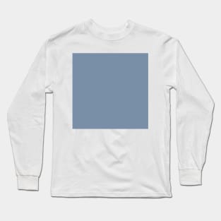 Denim Blue Long Sleeve T-Shirt